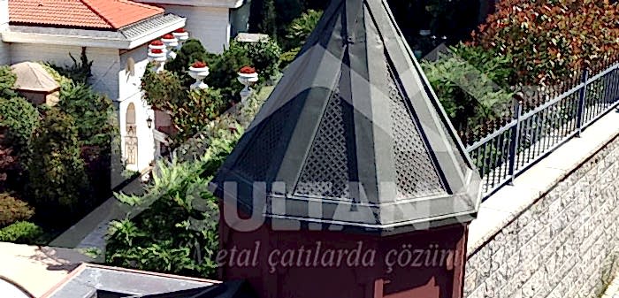 bakır ve çinko baca veya kaplama