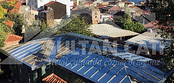 çinko çatı kaplama işleri